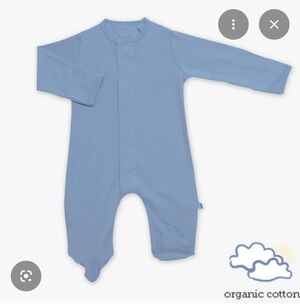 Magnetic Me Sky Blue Organic Cotton Footie